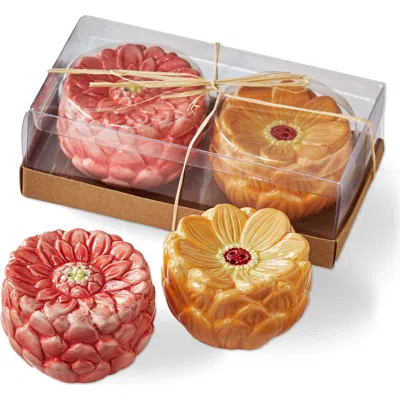 Tag Blossom Ceramic Salt And Pepper Shakers Multicolor Spring