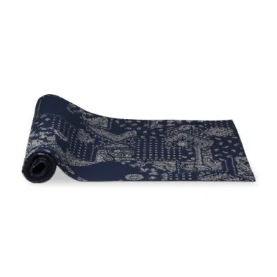 Tag Blue Bandana Table Runner