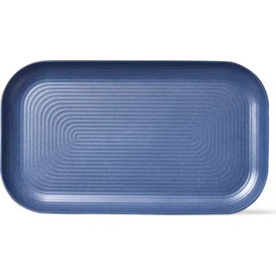 Tag Blue Brooklyn Melamine Serving Platter Dishwasher Safe