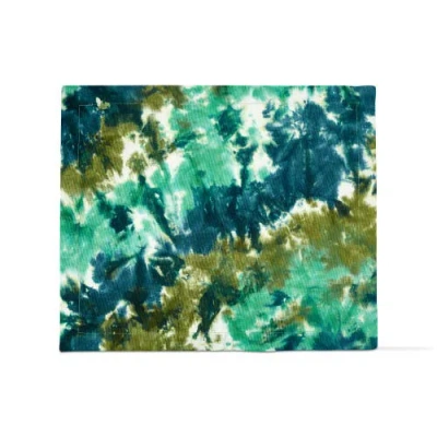Tag Blue Multi Tie Dye Cotton Placemat