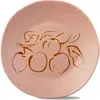Tag Blush Ceramic Appetizer Plates Dishwasher Safe Everyday Use In Pink
