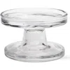 Tag Bobbin Reversible Glass Candle Holders For Everyday Use In Transparent
