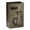 Tag Boo Cat Luminary Decorative Halloween Lantern Sculpture In Gray