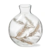 Tag Botanical Etched Glass Vase For Decorative Bouquets Clear In Multi
