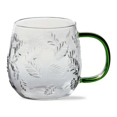 Tag Botanical Glass Mug Green Glass Everyday