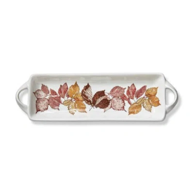 Tag Bramble Multicolor Ceramic Dessert Platter Dishwasher Safe