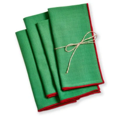 Tag Bright Green Cloth Napkins