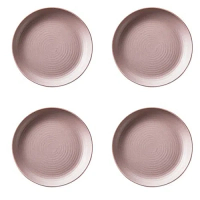 Tag Brooklyn Melamine Dinner Plate Set Of Four Lavender In Pink