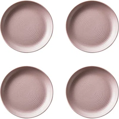 Tag Brooklyn Melamine Salad Plate Set Of Four Lavender In Pink