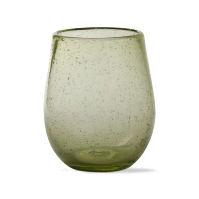 Tag Bubble Glass Stemless Wine Glass Parent In Green