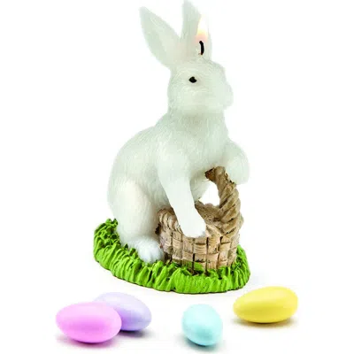 Tag Bunny Candle Decor Multicolor Pillar Candle For Easter