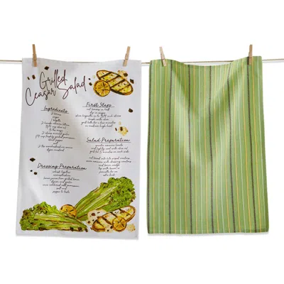 Tag Caesar Salad Set Of 2 Assorted Kitchen Towels