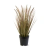 Tag Cattail Grass Artificial Stems And Leaf Sprays Green Multi In Green