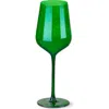 Tag Celebration All Purpose Green Wine Glass For Everyday Use In Green
