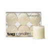 Tag Chapel Basic Unscented Votive Candles Set Of 6 Burn 5 Hours In Brown