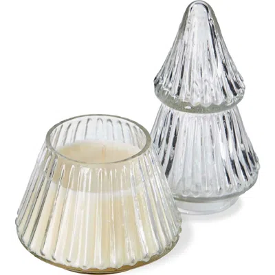 Tag Chelsea Tree Candle Cypress Hinoki Small Sculpted Christmas In Transparent