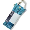 Tag Chevron Warming Neck Wrap Teal Cotton Everyday In Blue