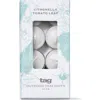 Tag Citro Tomato Scented Tealights Set Of 8 Ivory Wax Candles In White