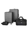 Tag Cityscape 4 Pc Set In Charcoal