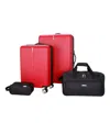 Tag Cityscape 4 Pc Set In Red
