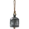 Tag Classic Artisan Silver Bell Decorative Holiday Decor In Gray
