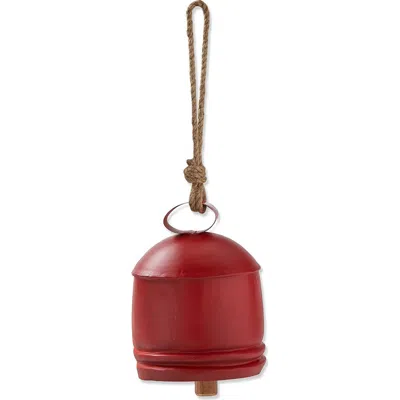 Tag Classic Artisan Xl Red Iron Bell Holiday Decorative Object