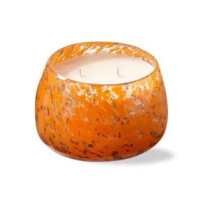 Tag Confetti Scented Citronella Bellini Candle Orange Glass In Multi