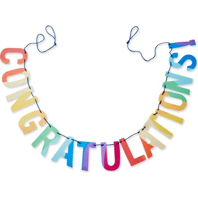 Tag Congratulations Banner Multi Paper Everyday
