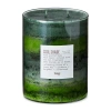 Tag Cool Shade Scented Paraffin Wax Pillar Candle Green 75 Hours In Green