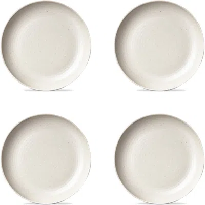 Tag Cream Brooklyn Melamine Dinner Plates Set Of 4 Dishwasher Safe In Neutral