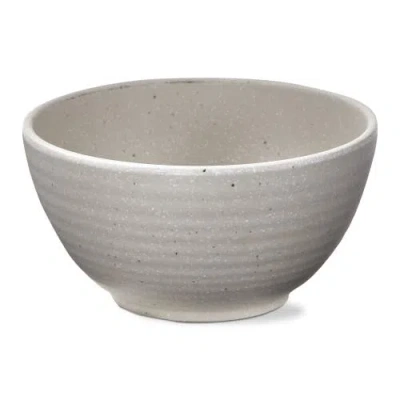 Tag Cream Brooklyn Melamine Plastic Dinnerware Bowl Dishwasher Safe In Gray