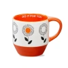 Tag Do It For You Mug Orange Earthenware Everyday In Multi