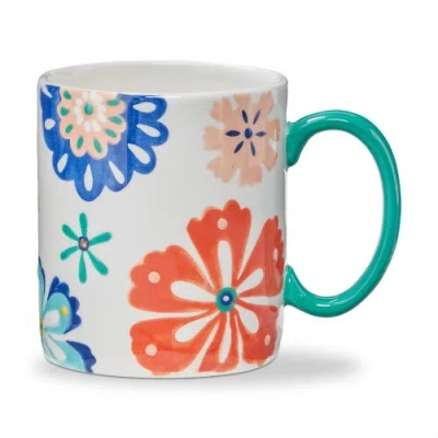 Tag Eclectic Fun Earthenware Mug Multi 16 oz 3.75 X 3.75 X 4