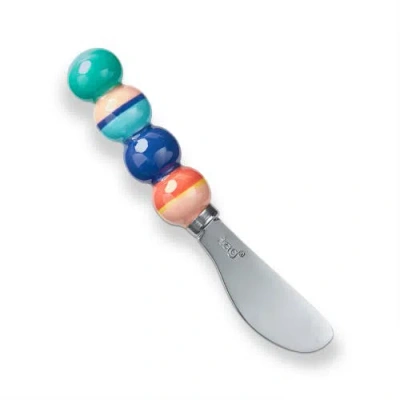 Tag Eclectic Fun Serving Utensil Spreader Multi Dolomite Stainless Steel 0.85x0.85x5.75