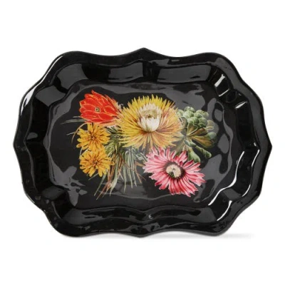 Tag Eden Multicolor Decorative Trinket Tray Iron Summer Design