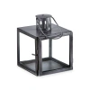 Tag Elton Gray Metal Lantern Candle Holder For Everyday Decor In Gray