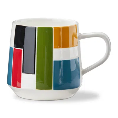 Tag Everyday Knoll Earthenware Mug Multi 18 oz 4x4x4