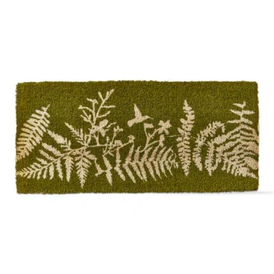 Tag Fern Meadow Coir Mat Natural Doorway Welcome Mat In Green
