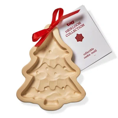Tag Fir Tree Cookie Mold In Brown
