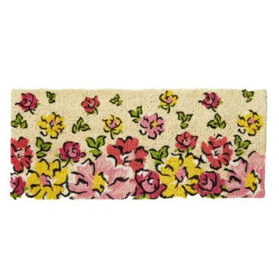 Tag Flower Cascade Estate Coir Mat Multi Coir Everyday,summer