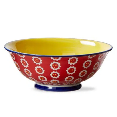 Tag Flower Dot Ramen Bowl Multi Stoneware Everyday In Animal Print