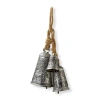 Tag Forest Etched Bell In Silver