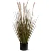 Tag Foxtail Grass Artificial Stems And Leaf Sprays Green Decor In Green