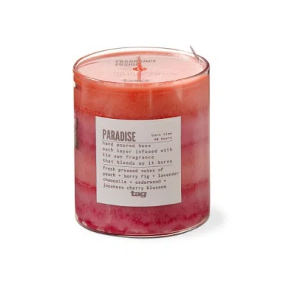 Tag Fragrance Fusion Paradise Pink Jar Candle Everyday Scent