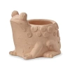 Tag Frog Planter Terracotta Orange Cute Garden Decor In Neutral