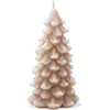 Tag Frosted Pine Tree Blush Candle In Neutral