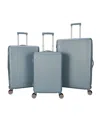 Tag Gateway 2.0 3 Piece Hard Side Spinner Luggage Set In State Blue