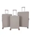 Tag Gateway 2.0 3 Piece Hard Side Spinner Luggage Set In Tan