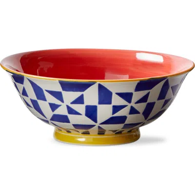 Tag Geo Ramen Bowl Multi Stoneware Everyday