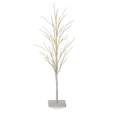 Tag Glint Led Tall White Artificial Christmas Tree Indoor Decor